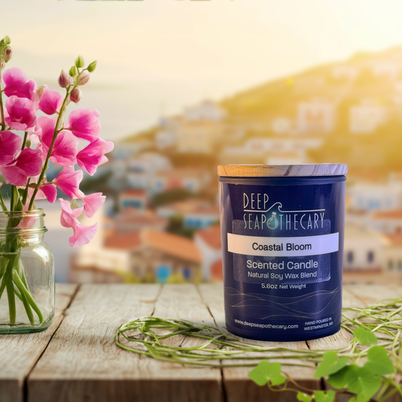 Handcrafted Natural Wax Candle - Image 3